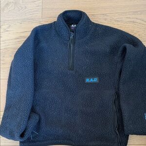 R.A.D Black Fleece Pullover